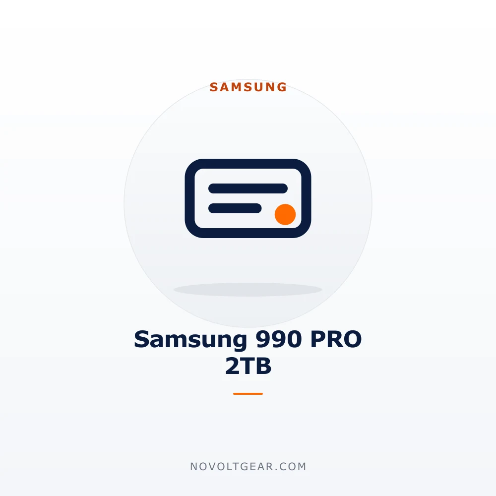 Samsung 990 PRO 2TB product photograph